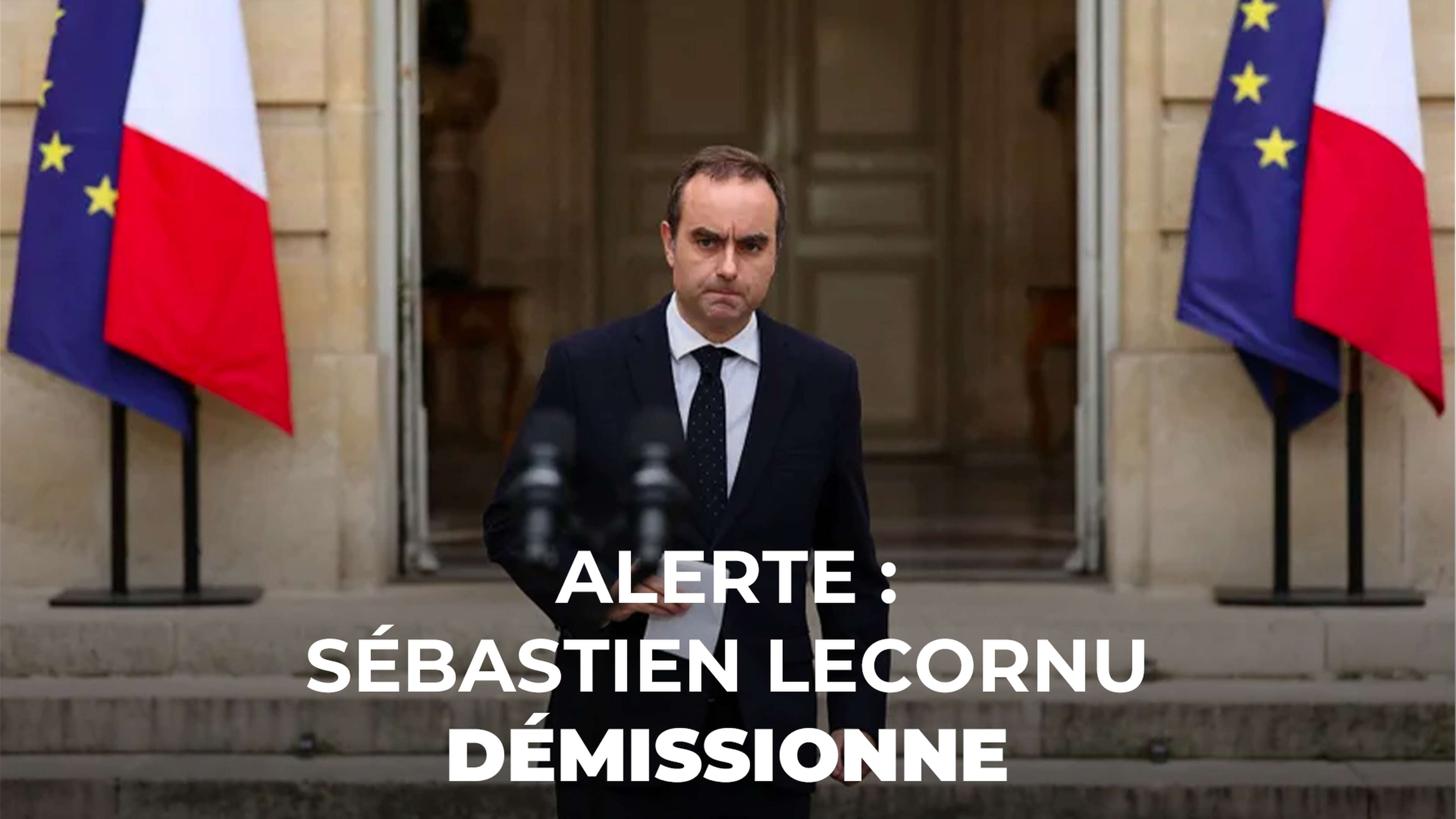 Sébastien Lecornu démissionne