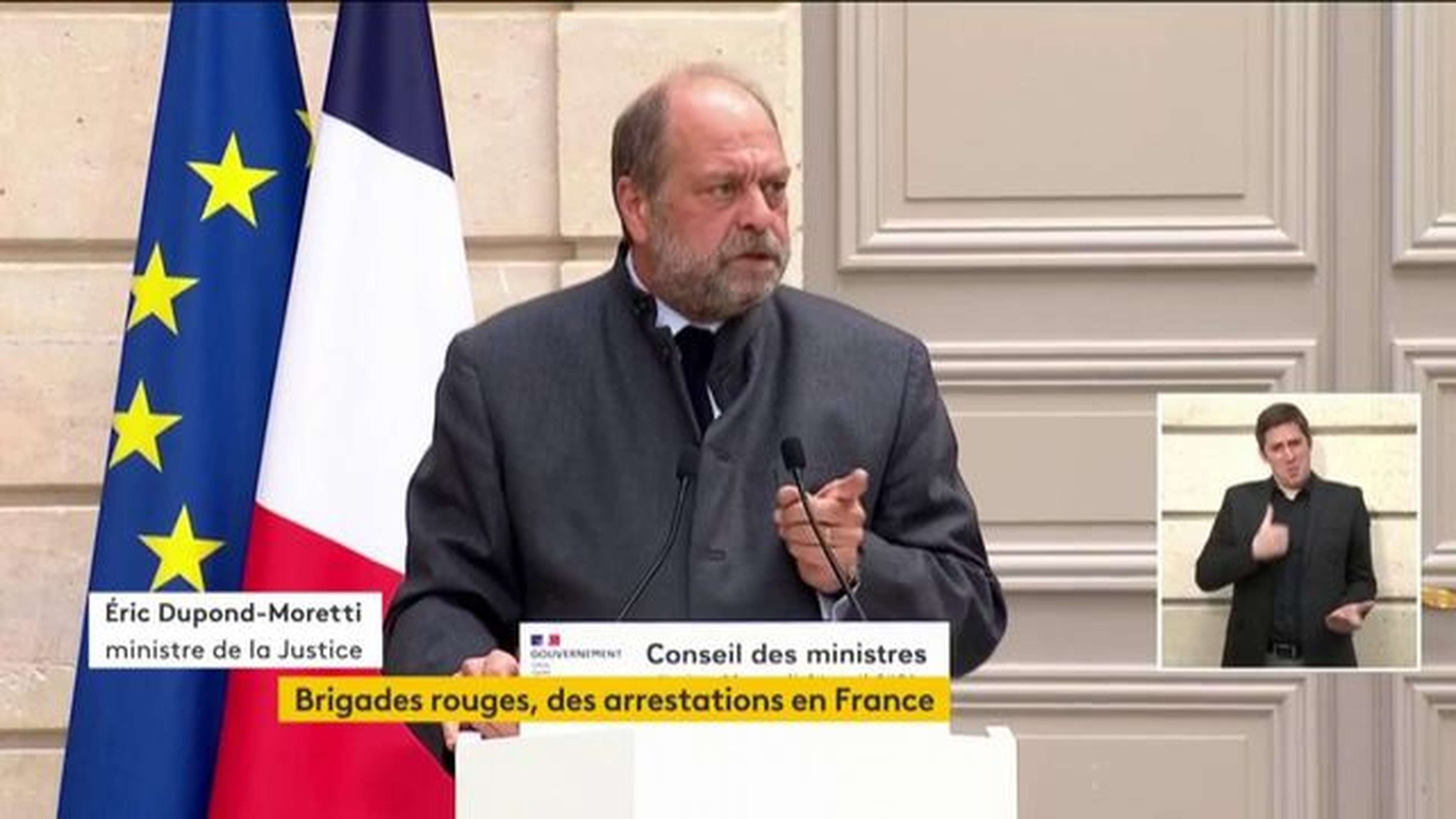 Eric Dupond-Moretti a-t-il raison de vouloir livrer à la justice italienne sept anciens membres des Brigades rouges?