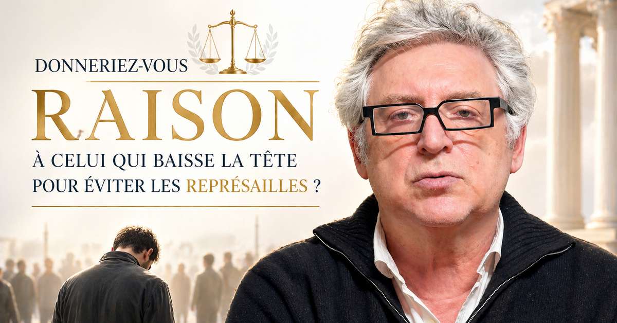 Donneriez-vous raison à une personne décidant de faire profil bas en ...